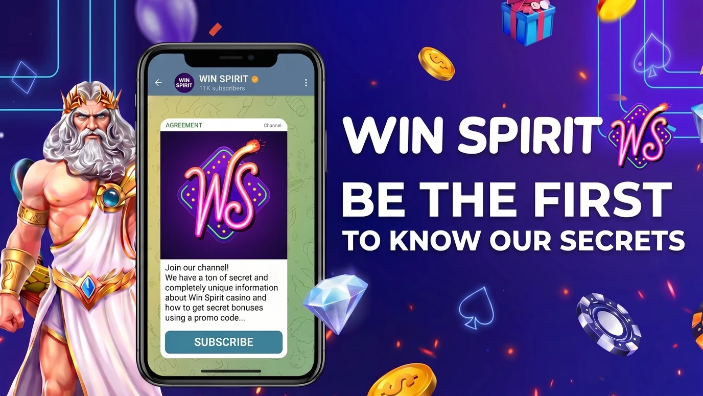 WinSpirit mobile pokies and banking interface on a smartphone screen